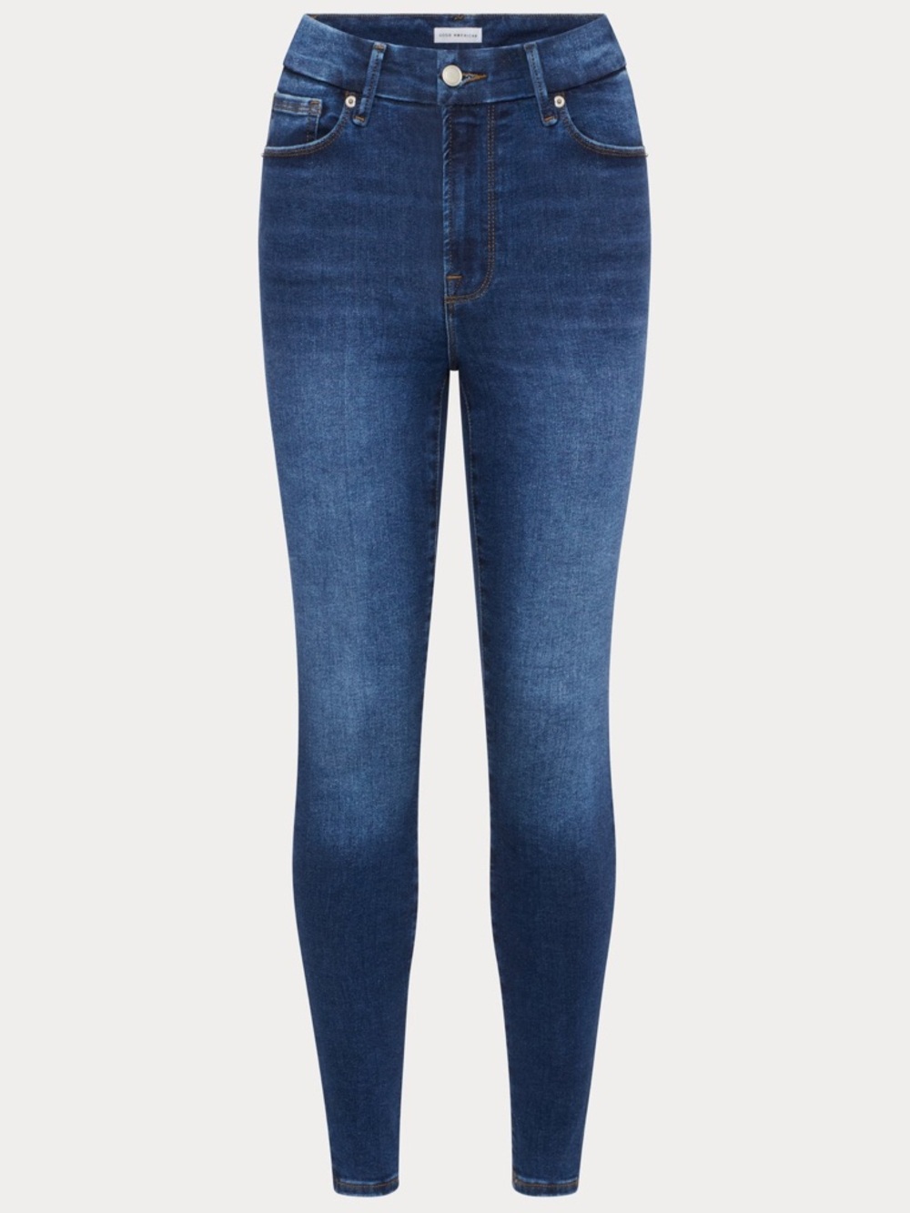 NWT Good American Always Fits Good Legs Long Skinny Jeans 35” Inseam Size 28-32